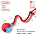 Intelligent interactive cat ball long-lasting and durable easy to clean intelligent obstacle avoidance