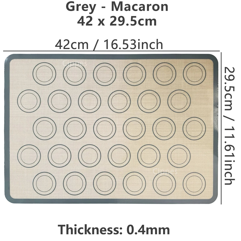 1PC Silicone Baking Mat for Oven, Reusable Non Stick Heat Resistant Bakeware Liner