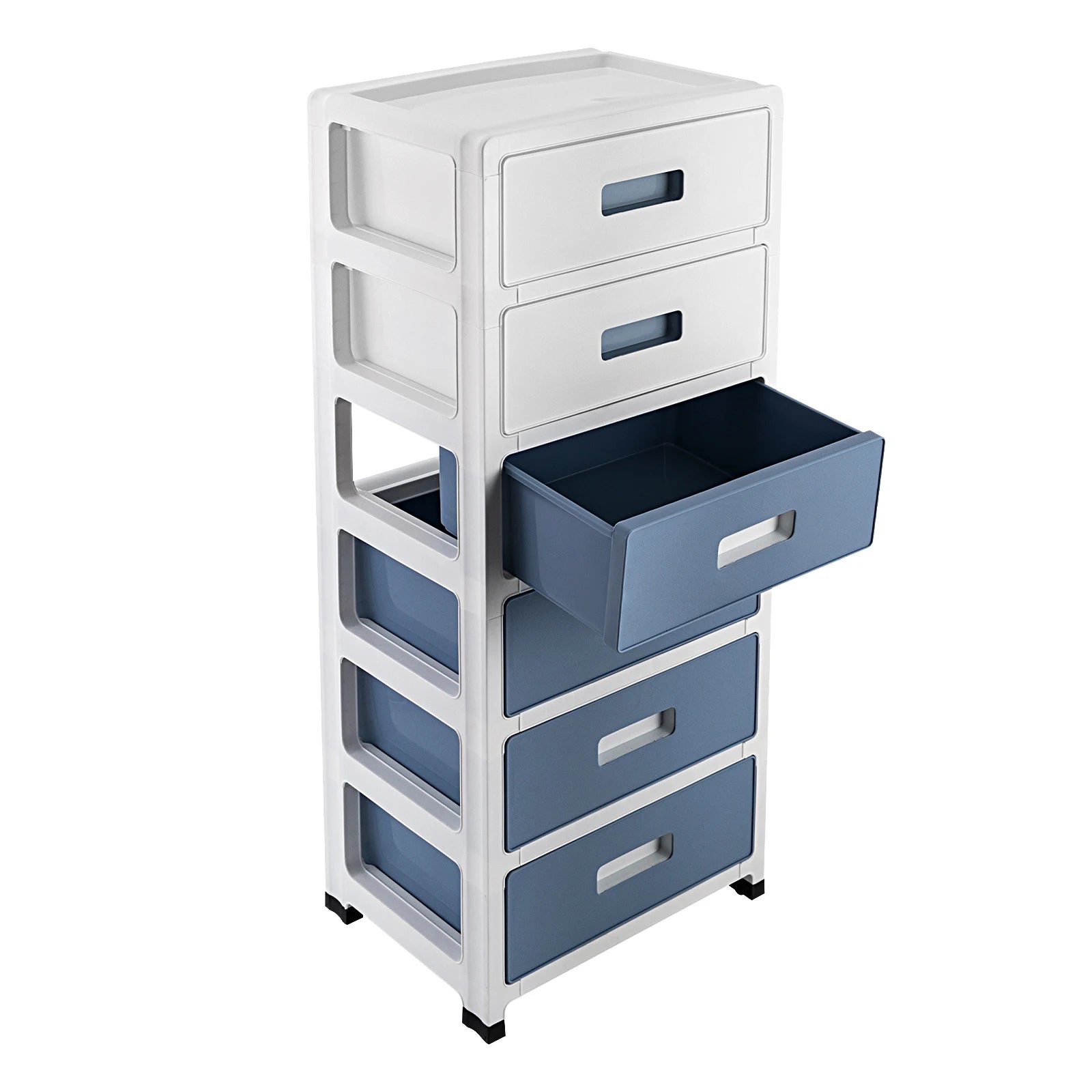 6-Tier Drawer Desktop Organizer Cabinet Space-Saver