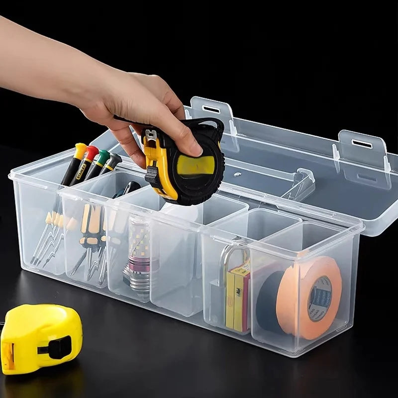 Tool Storage Multi-Compartment Multi-Accessories Box Set