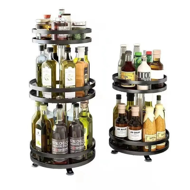 Kitchen Countertop Multi-Functional Condiment storage rack