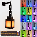 Pixel Style Portable Night Light, Tabletop Ornament 16 Color Remote Control Lights