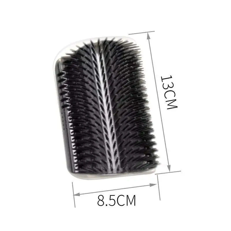 Massage Pet Cat Brush Corner Scraper Hair Remover With Removable Scratcher Comb