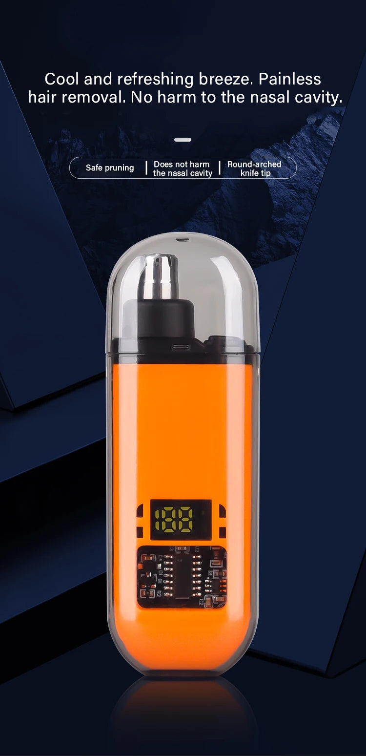 USB Charging Portable Electric Nose and Ear Hair Trimmer With Quick Charging