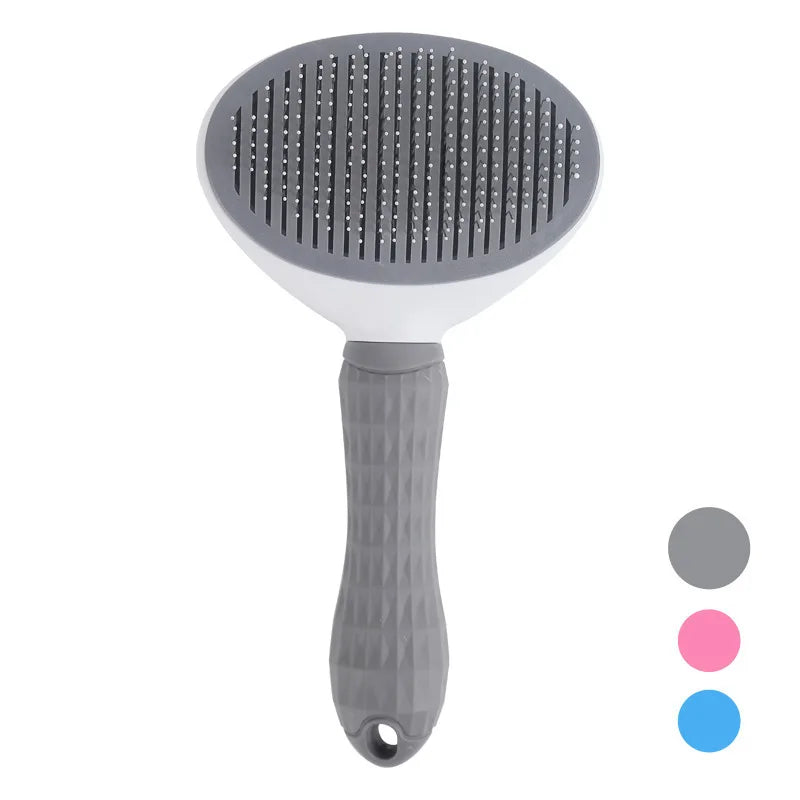 Self Cleaning Pet Brush Comb For Pet Hair Removal And Grooming Tool Pet Accessory