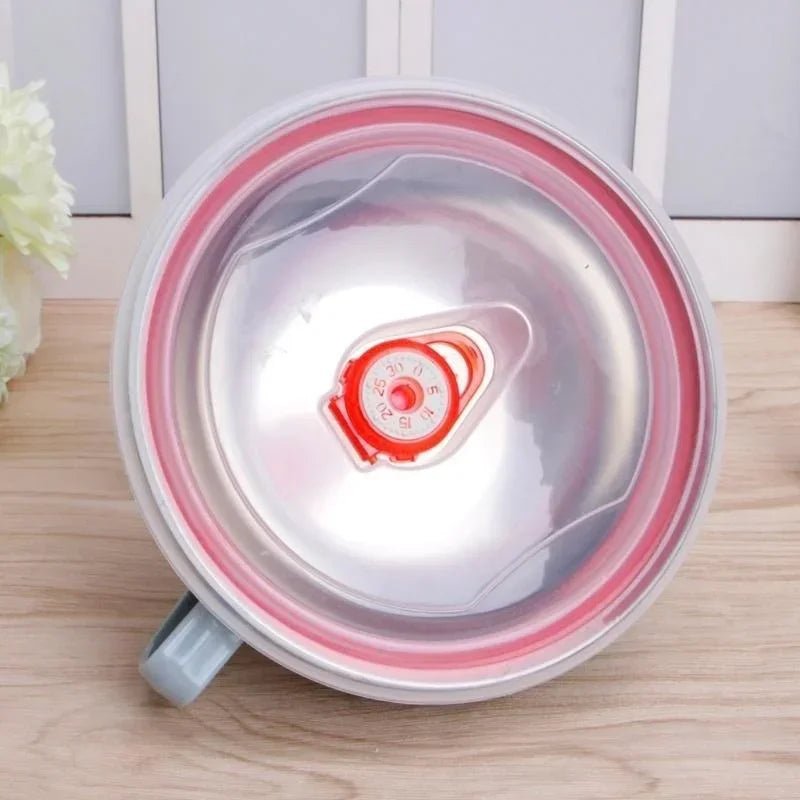 Anti-Scalding Stainless Steel Bowls with Handle and Solid Color Mixing Bowl - Lovies Kitchenwares