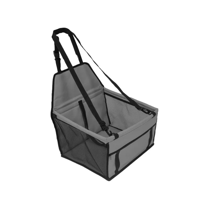 Travel Pet Car Seat Cover Foldable Hammock, Pet Harness & Bag Basket