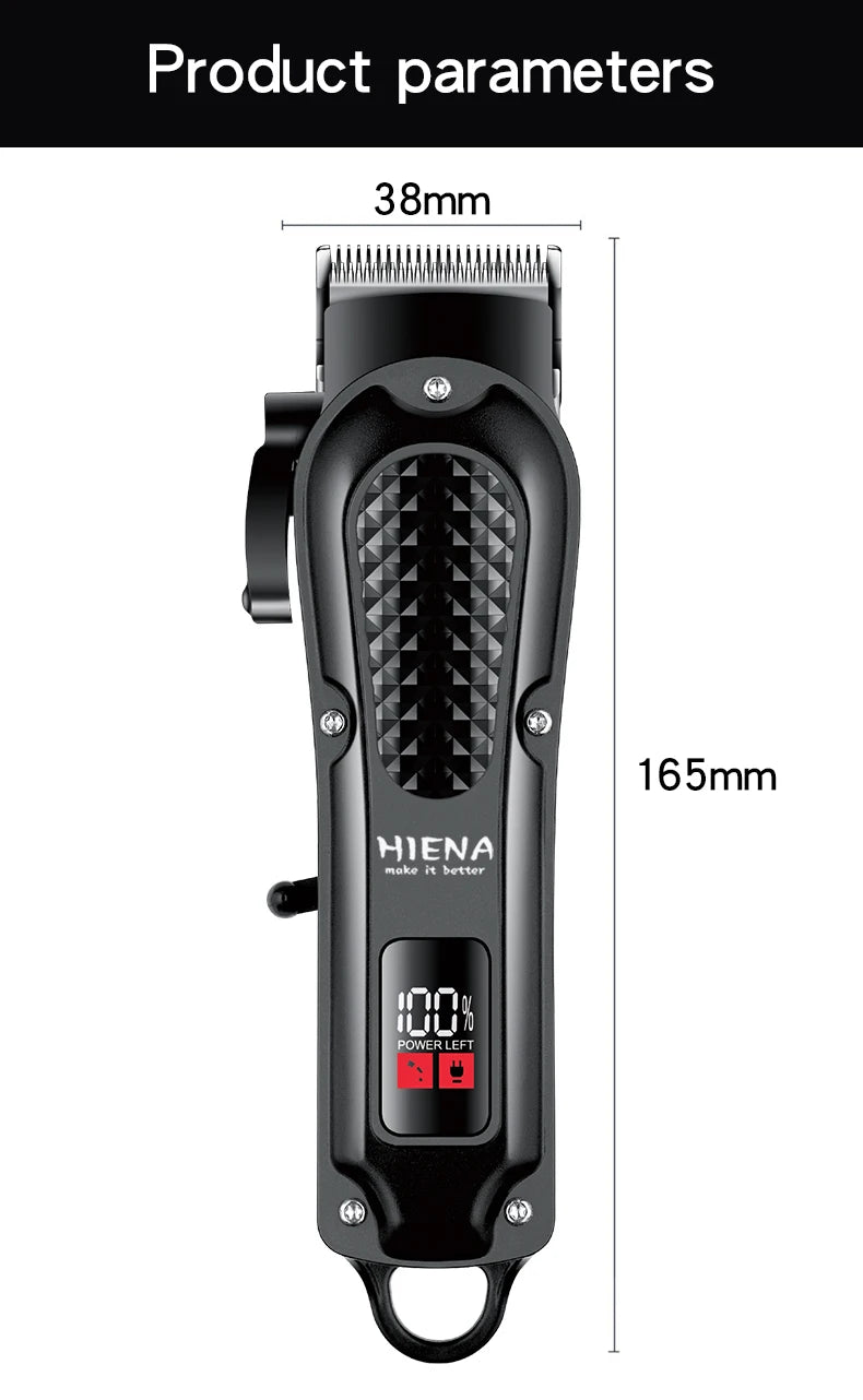Electric Hair Clipper USB Rechargeable Cordless Beard Trimmer For Men With Electric Hair Clipper Trimming Tool