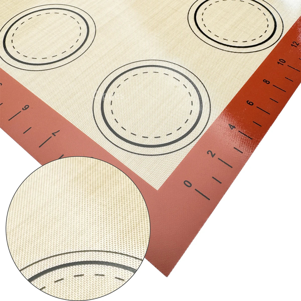 1PC Silicone Baking Mat for Oven, Reusable Non Stick Heat Resistant Bakeware Liner