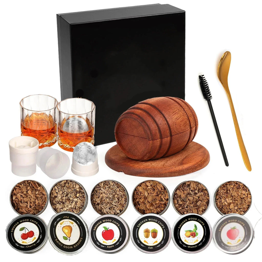 Whiskey Smoker Kit with Wood Chips