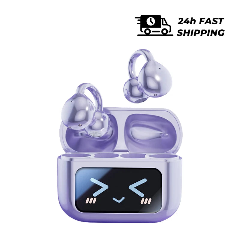 Touch Screen Wireless Bluetooth Earphone 144 Languages Real-Time Translation Headphones HiFi Audio Earbuds