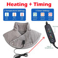 USB Electric Heating Neck & Shoulder Massager Wrap Pad