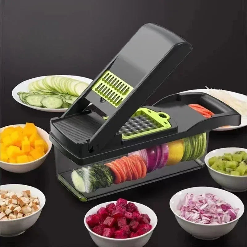 Multi-Functional Kitchen Vegetable Cutter, Dicer, Slicer, Grater, Magic Tool