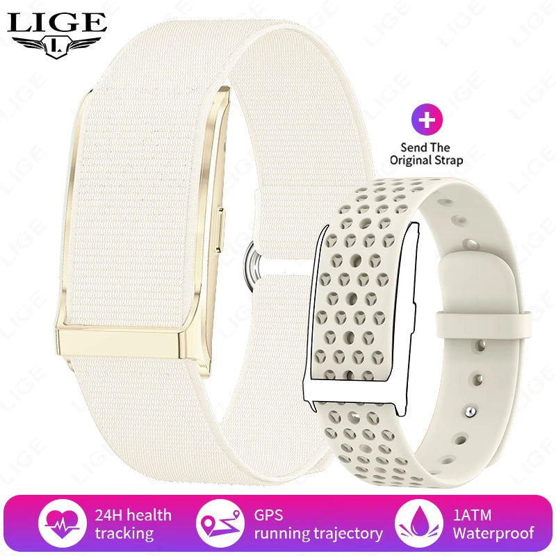 Sport Fitness Tracker Smart Bracelet Heart Rate Blood Pressure Monitor & Smartwatch Band