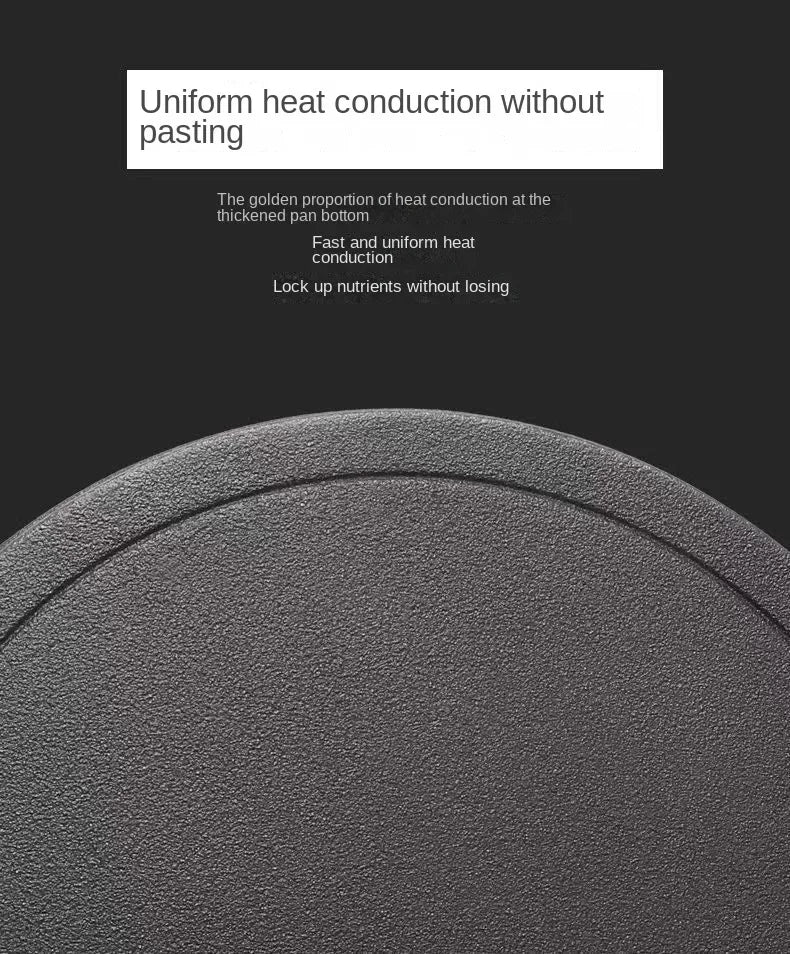 26cm Cast Iron Frying Pan Uncoated Non-stick Multi-Food Use Cookware