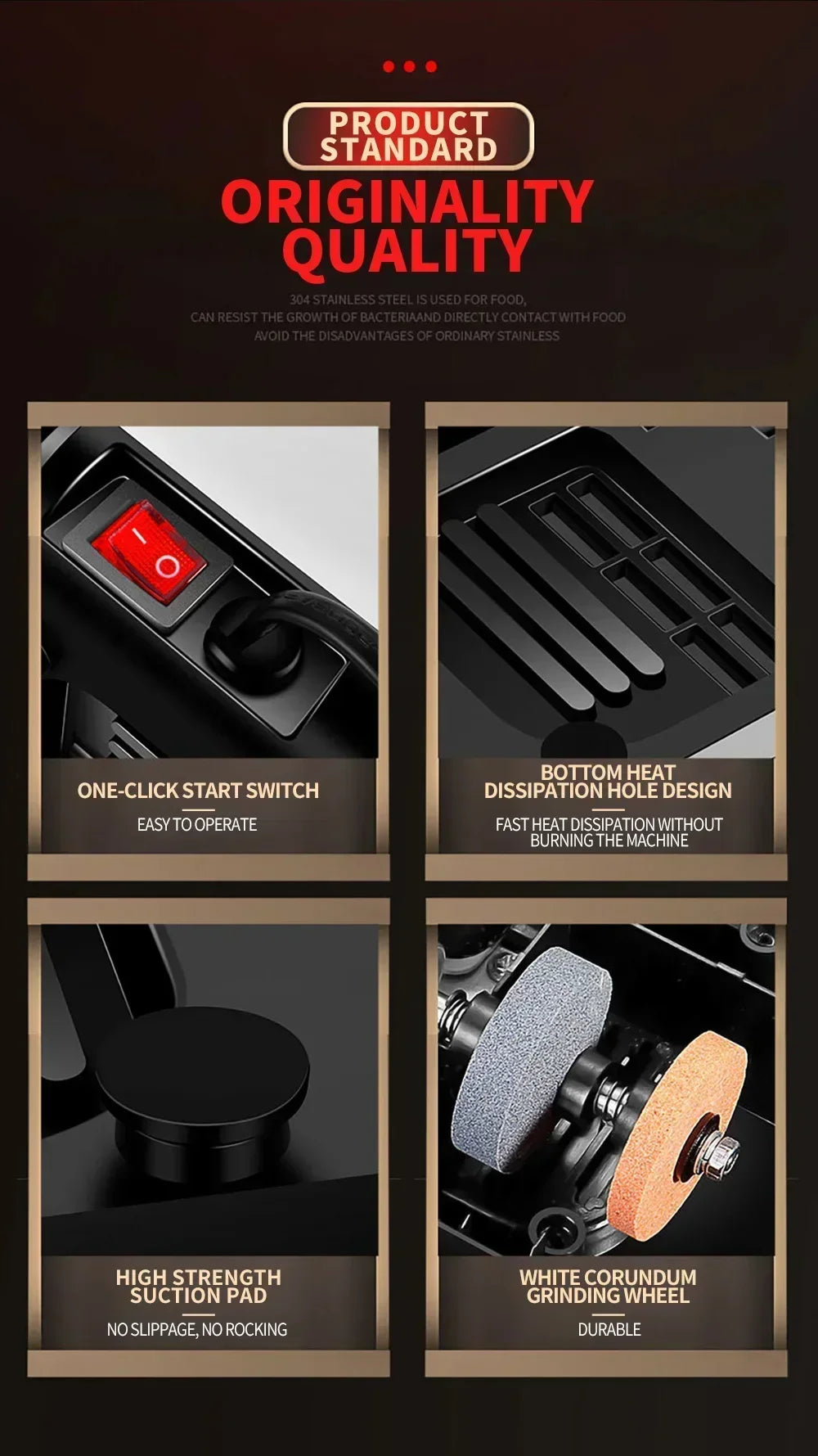 Multi Functional Electric Knife and Tool Sharpener