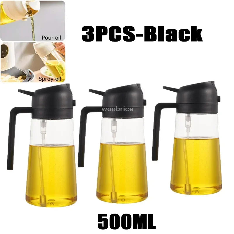 Oil Spray Dispenser Seasoning Accessories Oil Cruet Bottle Sprayer Container