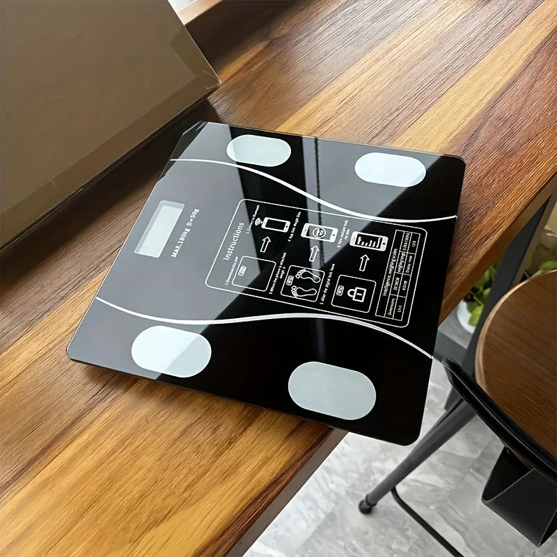 Intelligent Digital Body Scale With Backlit LED Screen Display Weighing Up To 400