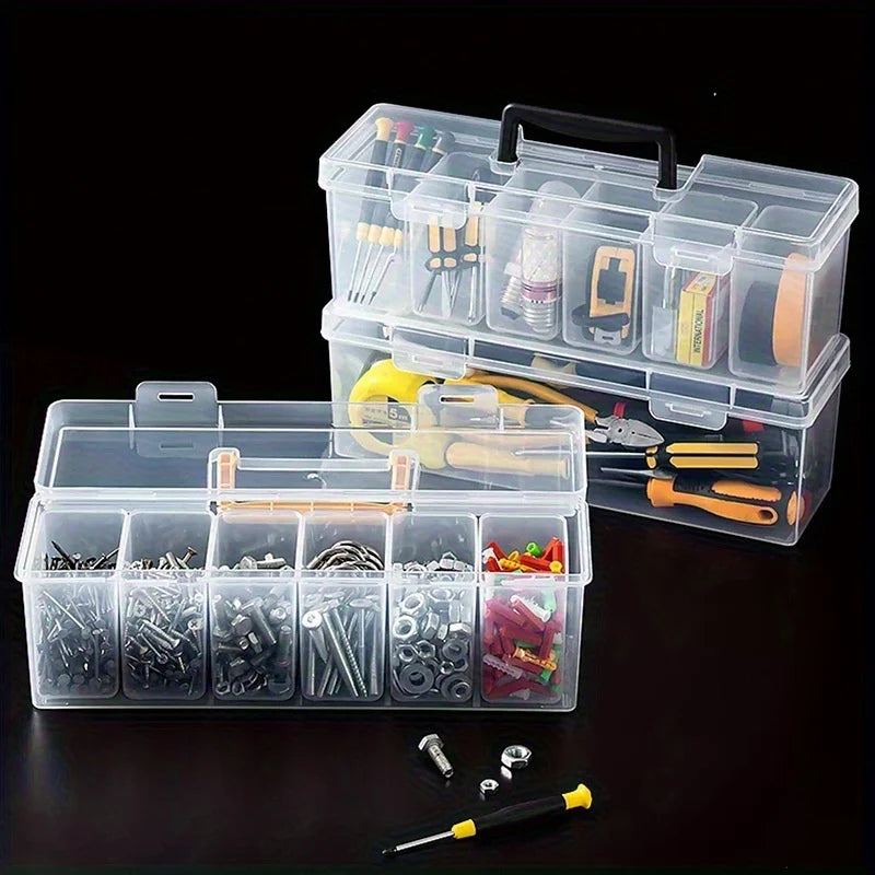 Tool Storage Multi-Compartment Multi-Accessories Box Set