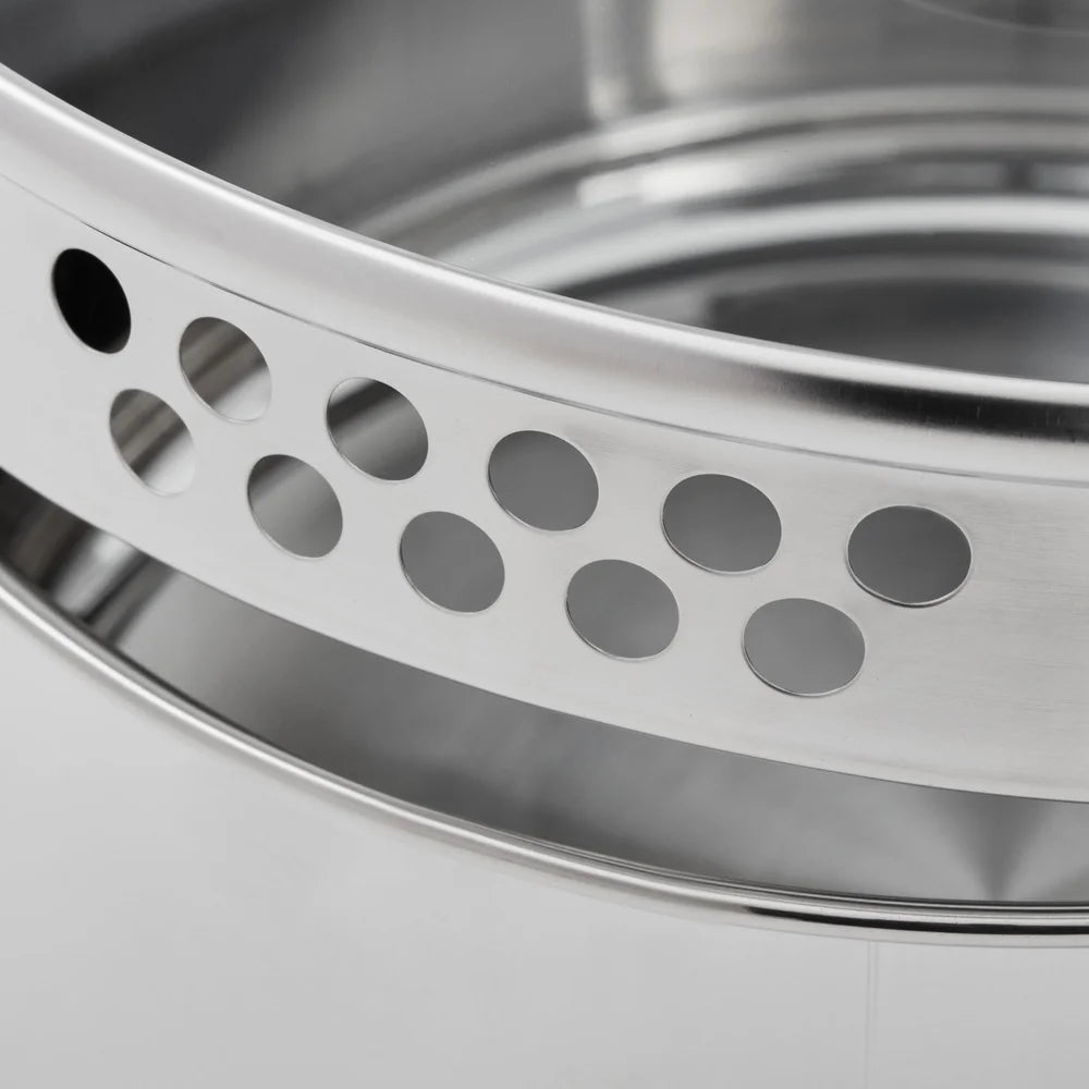 Oven Safe Stainless Steel Saucepan with Straining Lid 1qt Dishwasher Safe Induction Compatible Heat Resistant Glass Lid