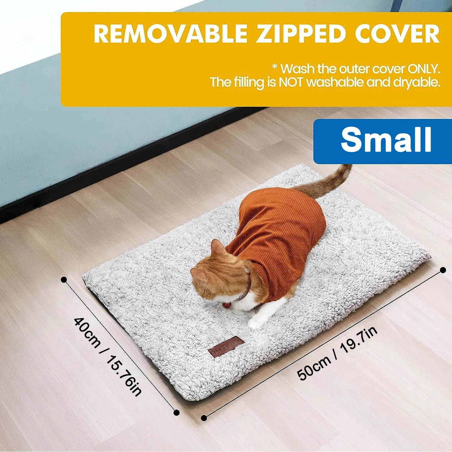 Self-Heating Mattress For Medium Cats & Dogs For Sleeping or Chilling