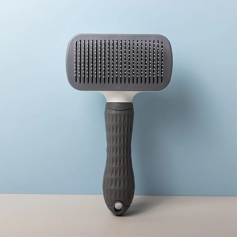 Self Cleaning Pet Brush Comb For Pet Hair Removal And Grooming Tool Pet Accessory