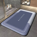 Thickened Bathroom Quick Absorbent Non-Slip And Dirt Resistant Mat