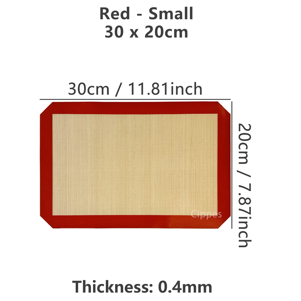 1PC Silicone Baking Mat for Oven, Reusable Non Stick Heat Resistant Bakeware Liner