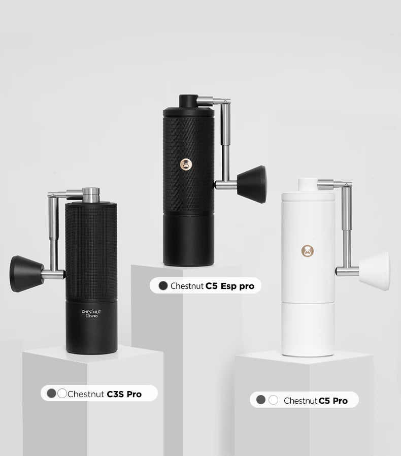 Espresso Manual Hand Coffee Grinder Adjustable Steel Core Burr