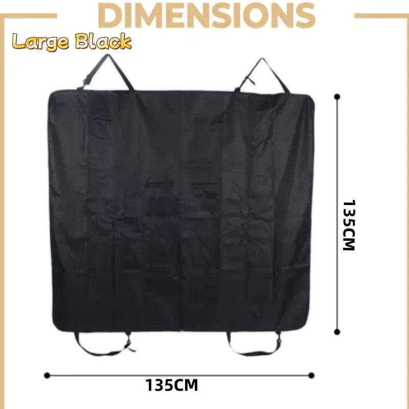 Travel Pet Car Seat Cover Foldable Hammock, Pet Harness & Bag Basket