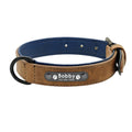 Personalized Name ID Tags Leather Dog Collars Custom Text Name