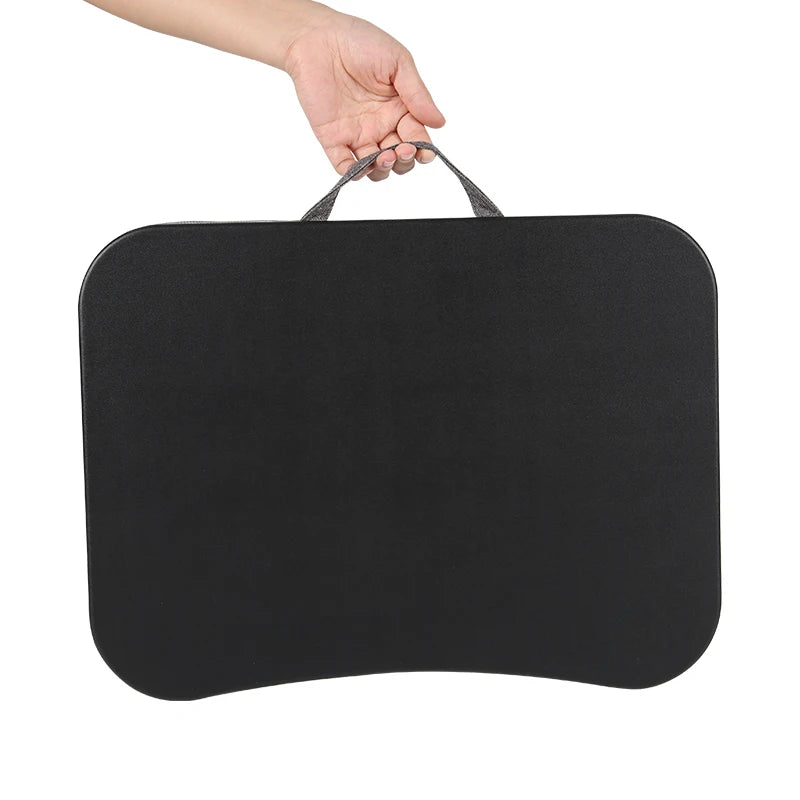 Multifunctional Laptop Desk With Foam Particle Filled Cushion & Hard Mouse Pad