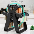 5 Tier Rotating Glass Multi-Favorite Kitchen Spice Storage Rack
