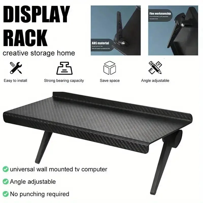 1PC Computer and TV Screen Storage Rack Wireless Router Set-top Box Rack