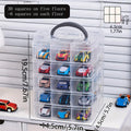 1pc Transparent toy &  multi-purpose dustproof and moisture-proof portable storage box.
