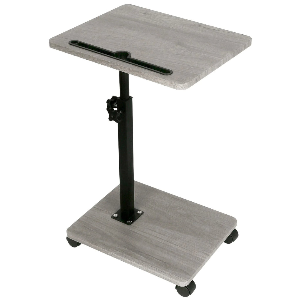 Adjustable Rolling Cart Multi-Purpose Table Tray
