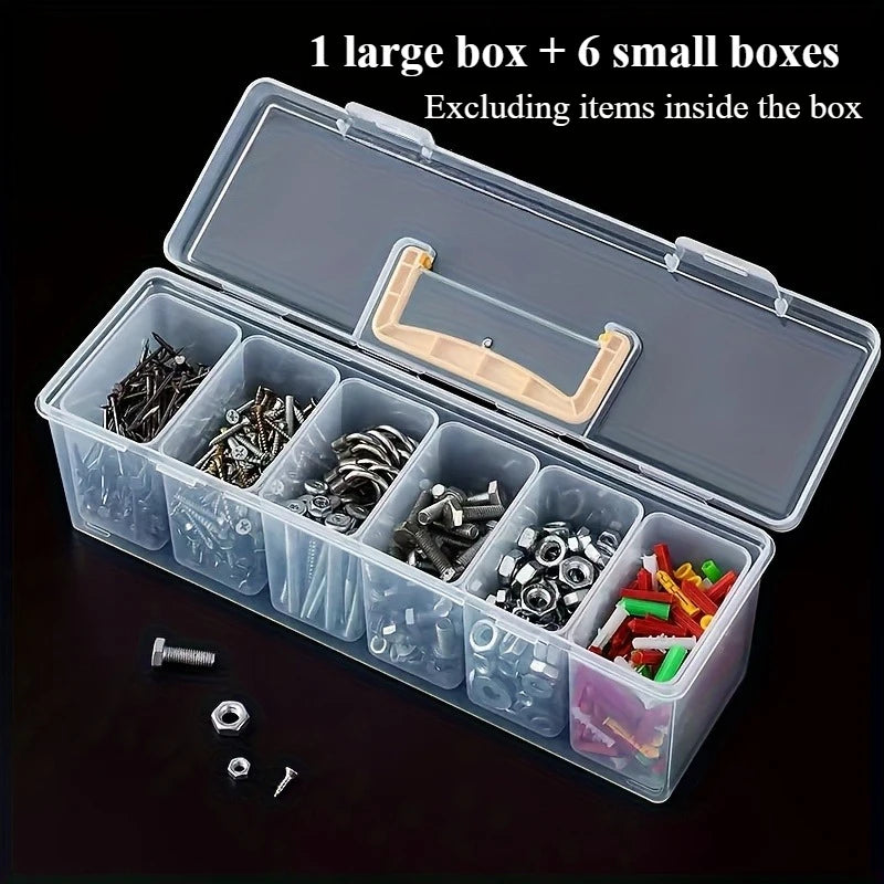 Tool Storage Multi-Compartment Multi-Accessories Box Set