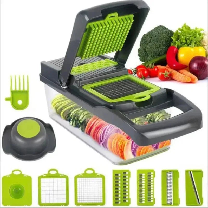 Multi-Functional Kitchen Vegetable Cutter, Dicer, Slicer, Grater, Magic Tool