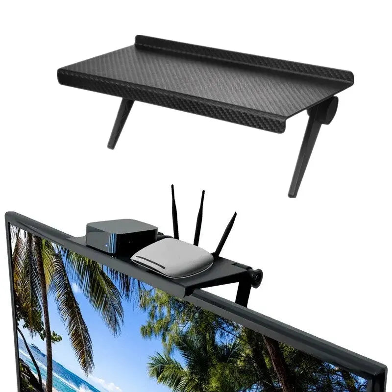 1PC Computer and TV Screen Storage Rack Wireless Router Set-top Box Rack