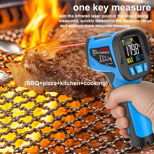 -40 to 800 Degree Digital Infrared Laser Thermometer Non-Contact