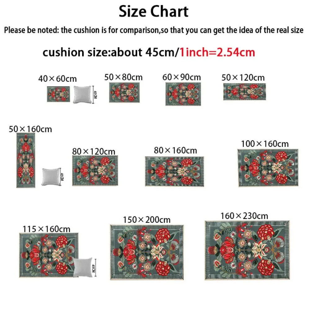 Tie-Dye Plush Carpet Non-Slip Multi-Room Decoration Soft Fluffy Home Mat