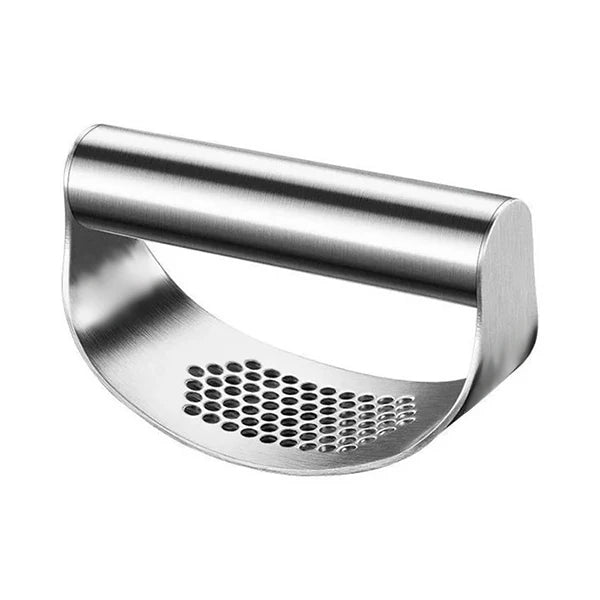 Upgraded Stainless Steel Garlic Press Squeezer & Ginger Rocker