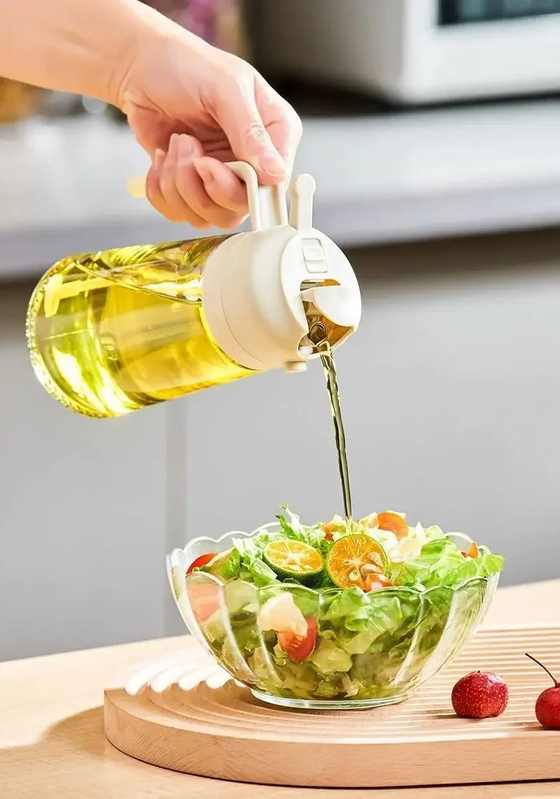 Oil Spray Dispenser Seasoning Accessories Oil Cruet Bottle Sprayer Container