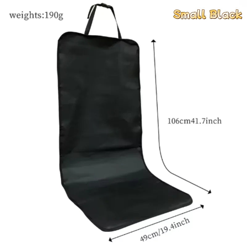 Travel Pet Car Seat Cover Foldable Hammock, Pet Harness & Bag Basket