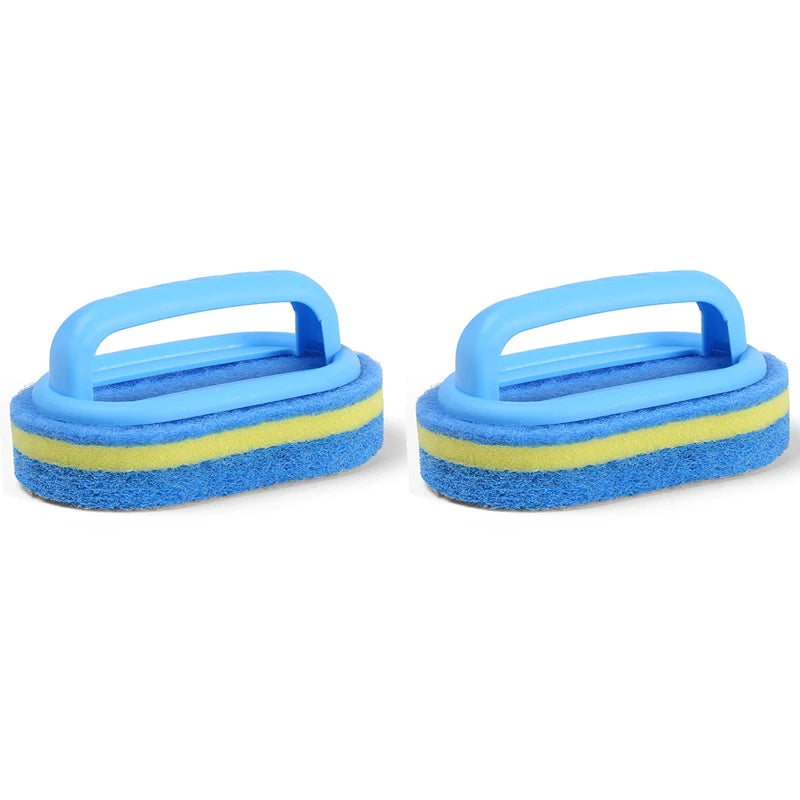 Sponge Multi-Cleaning Brush With Handle
