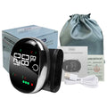 Digital Wrist Blood Pressure Meter Automatic Voice Tonometer Heart Rate Monitor Smart Touch LCD Screen Charge Sphygmomanometer
