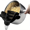 Adjustable Silicone Clip-On Strainer for Pots