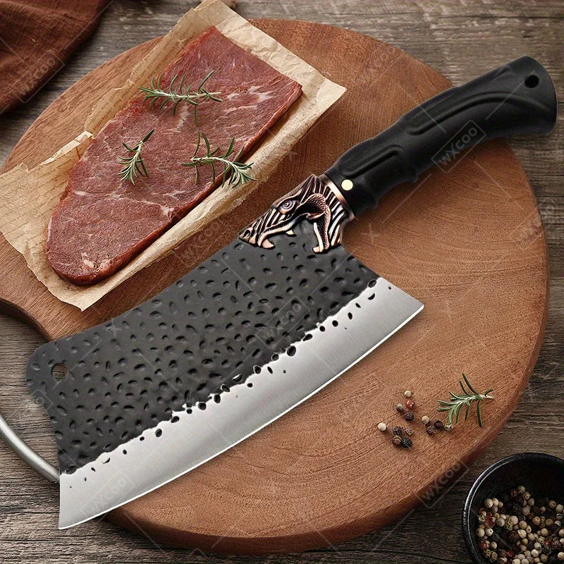 8PCS Stainless Steel Forged Professional Kitchen Chef Knife Set