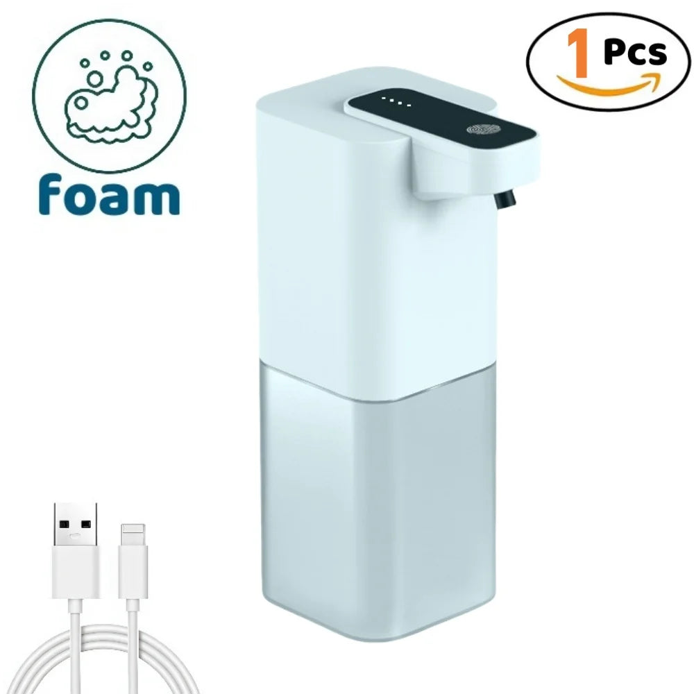 Automatic Liquid/Foam Soap Dispenser, Touchless Electric Dispenser, USB Rechargeable with Infrared Sensor