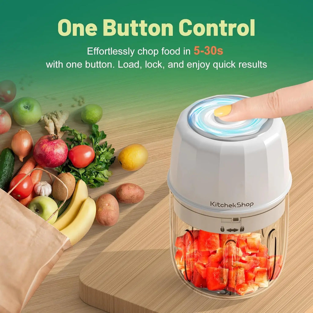 300ML Portable Cordless Mini Food Processor For Multi-Foods